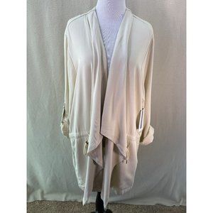 Peace & Pearls Creamy Ivory Open Cardigan Jacket